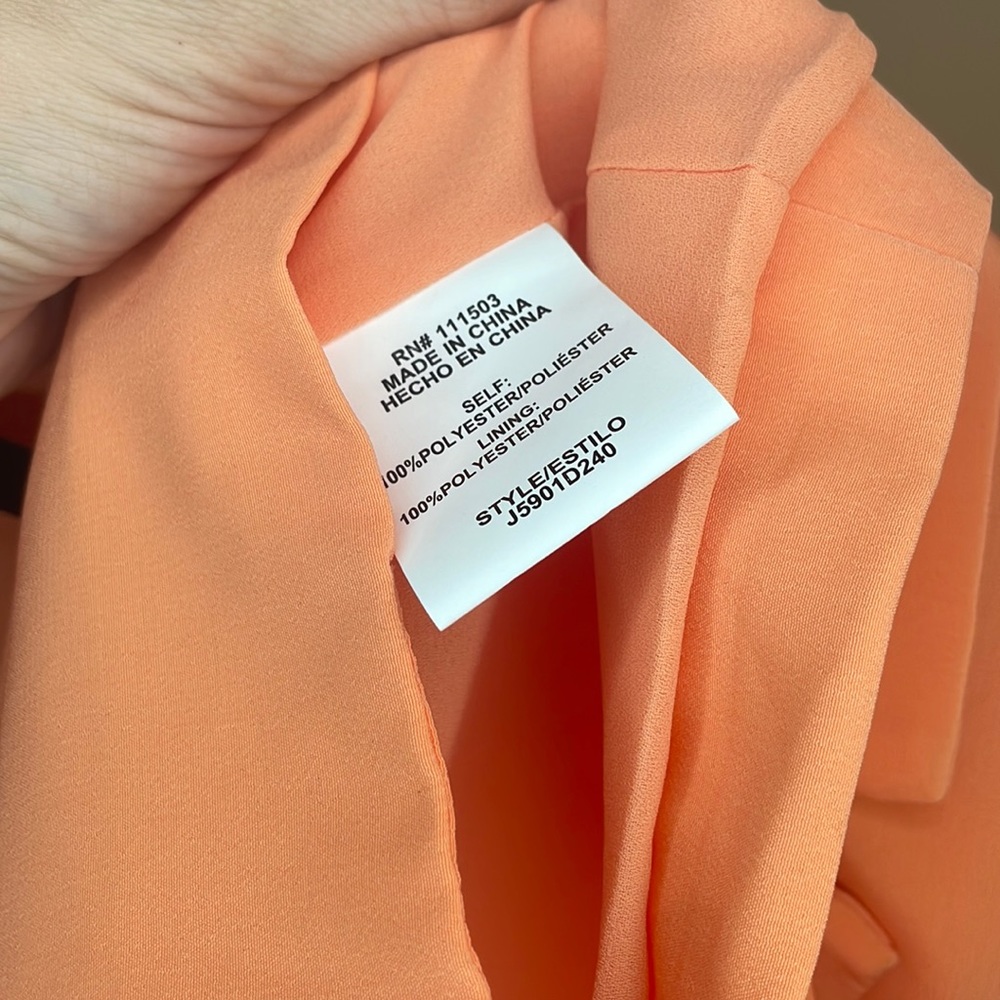 Orange blazer - Picture 4 of 4